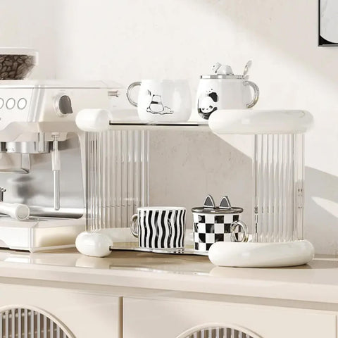 2 Layers Space Saving Cosmetic Organizer Shelf