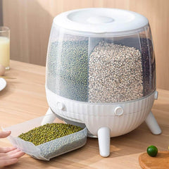 360° Rotatable 6-in-1 Cereal Dispenser