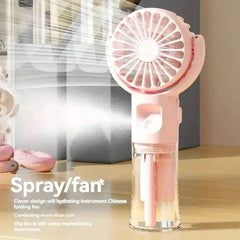 Rechargeable Mini Handheld Spray Fan