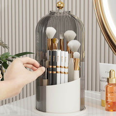 Luxury 360 Rotating Makeup Brush Holder