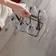 Iron Glass Stand And Cup Holder