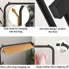 Clothes Hanging Stand Rack With Hook