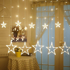 Star Led Curtain String light