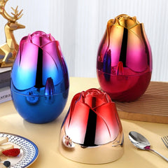 Luxury Rose Egg Stainless Steel Cutlery Set