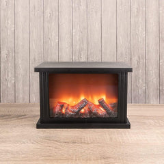 LED Decorative Fireplace with Realistic Flame