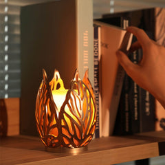 Sunrise Flame Candle Holder