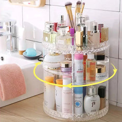 360 Rotating Cosmetic Makeup Organizer