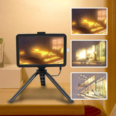 Tripod Frame Lamp