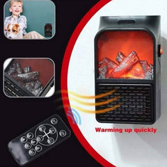 1000W Mini Electric Wall Heater with Remote