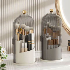 Luxury 360 Rotating Makeup Brush Holder