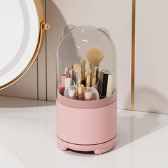 Rotating Makeup Brush Organizer