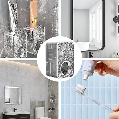 Acrylic Automatic ToothPaste Dispenser