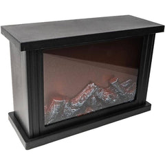 LED Decorative Fireplace with Realistic Flame