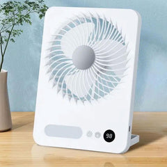 Slim Foldable LED Fan