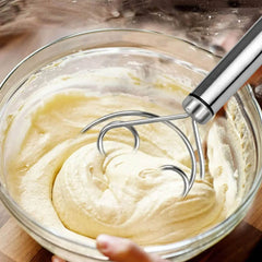 Stainless Steel Dough Whisk Mixer