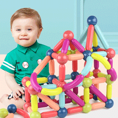 Magnetic Sticks Building Blocks For Kids Early Learning & Development Toy