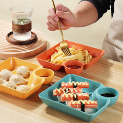 Square Dumpling Plate