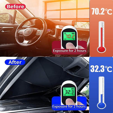 Foldable Car Windshield Sunshade
