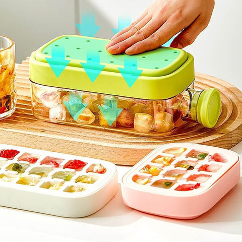 2 In 1 Ice Maker Ice Cube Bottle