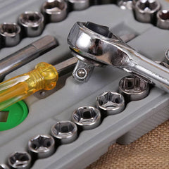 40pcs Combination Socket Wrench Set