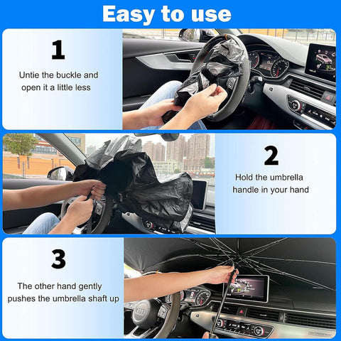 Foldable Car Windshield Sunshade