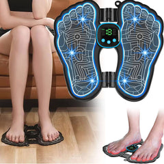 Foldable EMS Foot Massager Pad