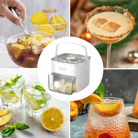 Press & Store Ice Cube Maker