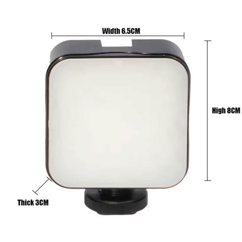 Pro Video Mic Bundle with Stand & LED Light