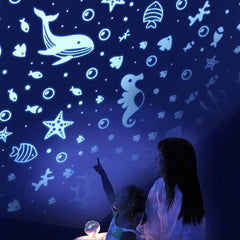 Octopus Galaxy Star Projector Lamp