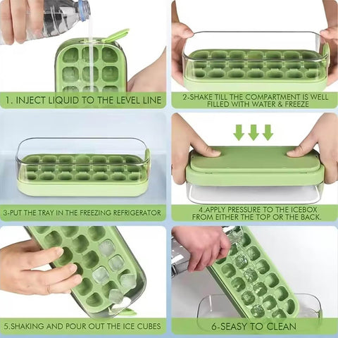 2 In 1 Ice Maker Ice Cube Bottle
