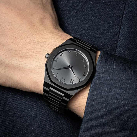 Arabic Aura Watch - Modern Creative Design Waterproof