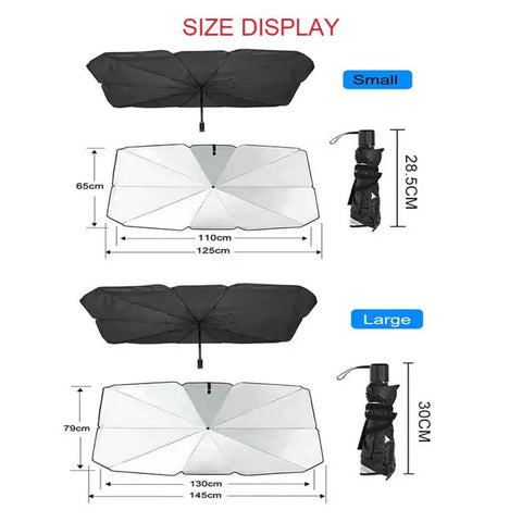 Car Front Window Sunshade Covers