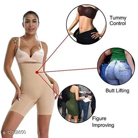 High Waist Seamless Body Shaper Shorts