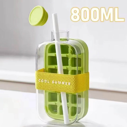 2 In 1 Ice Maker Ice Cube Bottle