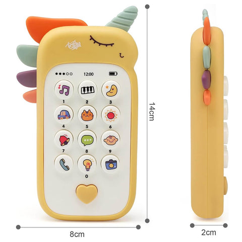 Unicorn Baby Silicone Phone