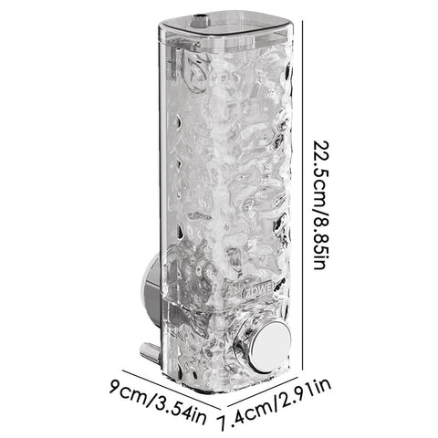 Wall Mounted Suction Cup Soap Dispenser 450ml