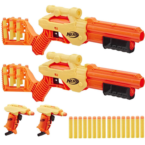 NERF Alpha Strike 4-Blaster Set (30 Darts)