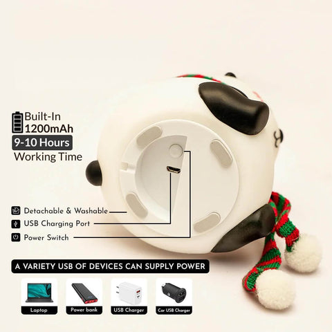 Cute Silicone Panda Lamp Night Light