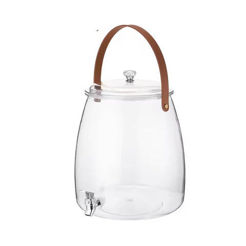 5.2L Beverage Dispenser with Spigot – Glass Pitcher