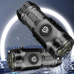 Portable Three-Eye Flashlight