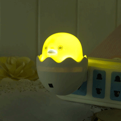 Cute Yellow Duck Led Night Light  Remote Control