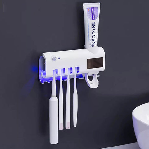 Electric Toothbrush Holder with UV Light