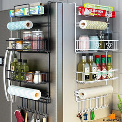 5 Tier Multi-Functional Storage Shelf For Hanging