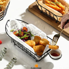 Fryer Serving Basket Large