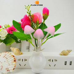 LED Flower Shape Sensor Night Light