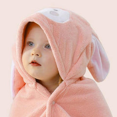 Hooded Cartoon Bath Towel for Kids