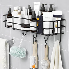 Iron Bathroom Hanging Shelf Wall Mounted