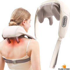 Portable Massage Pillow Back Shoulder