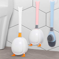 Diving Duck Wall Mounted Silicone Toilet Brush
