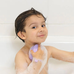 Silicone Soft Bath Body Brush With Shampoo Dispenser